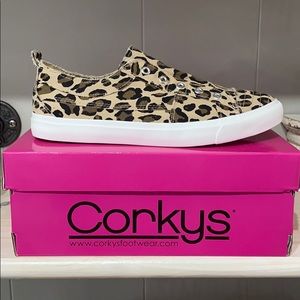 Leopard Distressed Sneaker